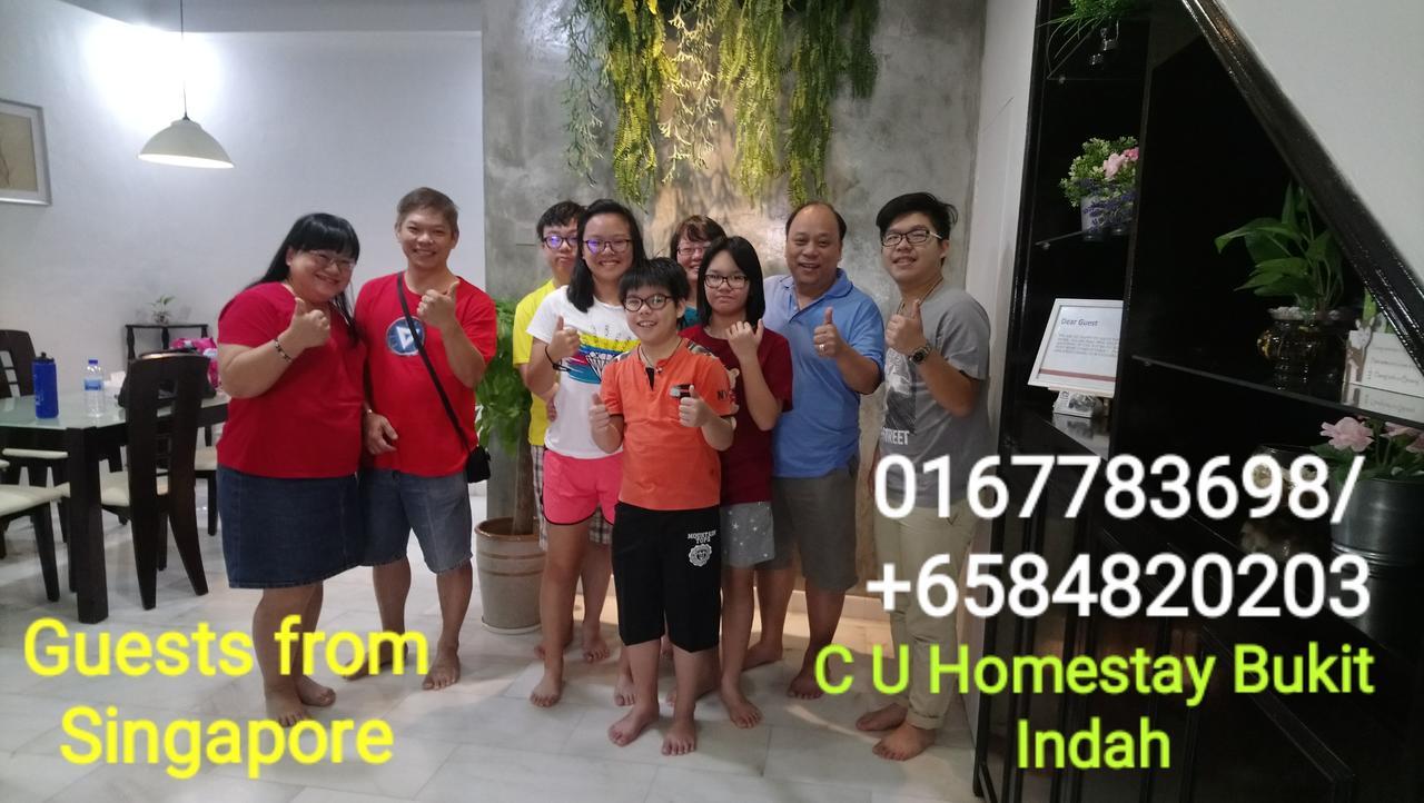 Jb Homestay Bukit Indah Wifi Ciq Mall Legoland Free Parking Johor Bahru Ngoại thất bức ảnh